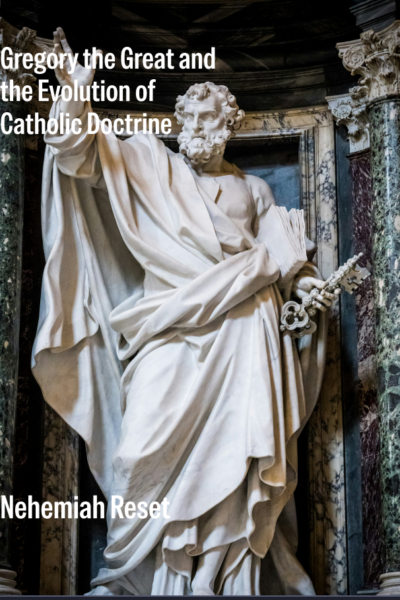 Marble statue of a bearded scholar in flowing robes