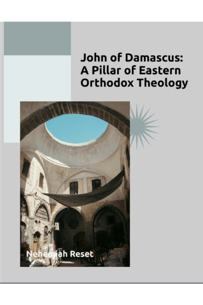 Book cover reading 'John of Damascus
