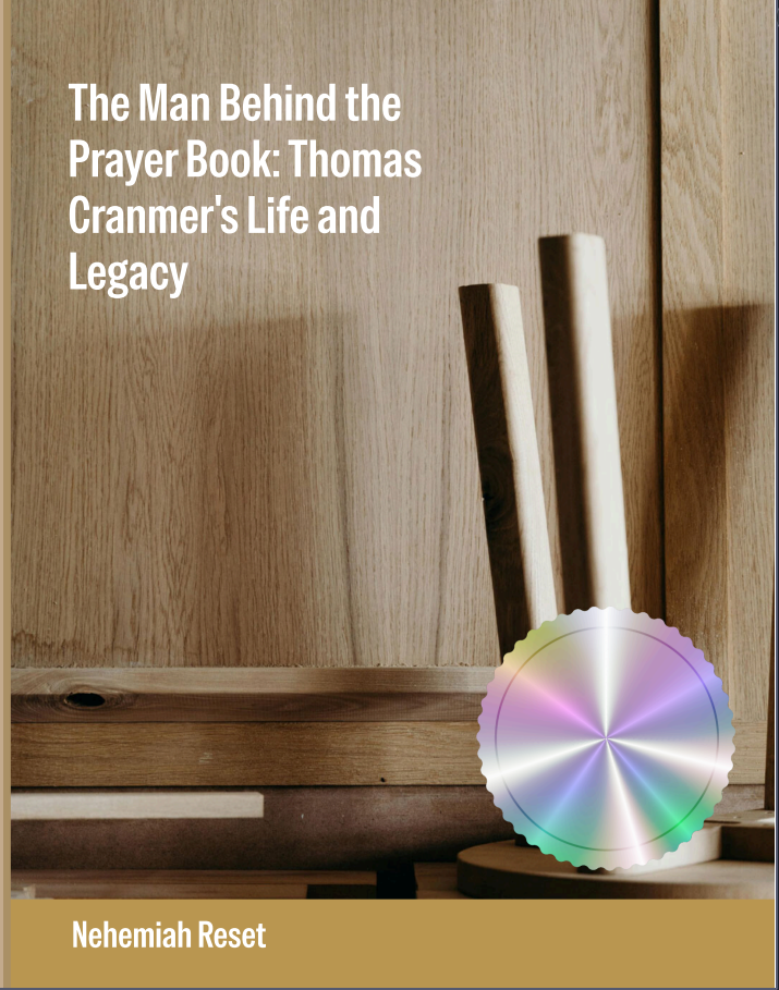 Book cover for 'The Man Behind the Prayer Book