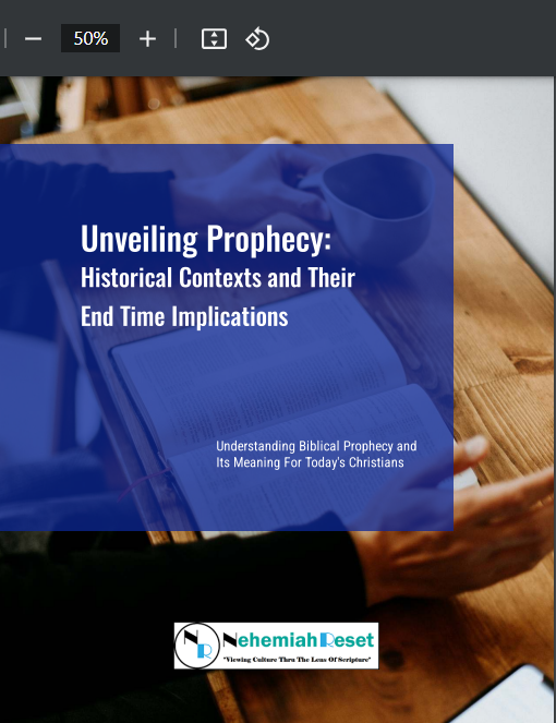 Book cover for 'Unveiling Prophecy